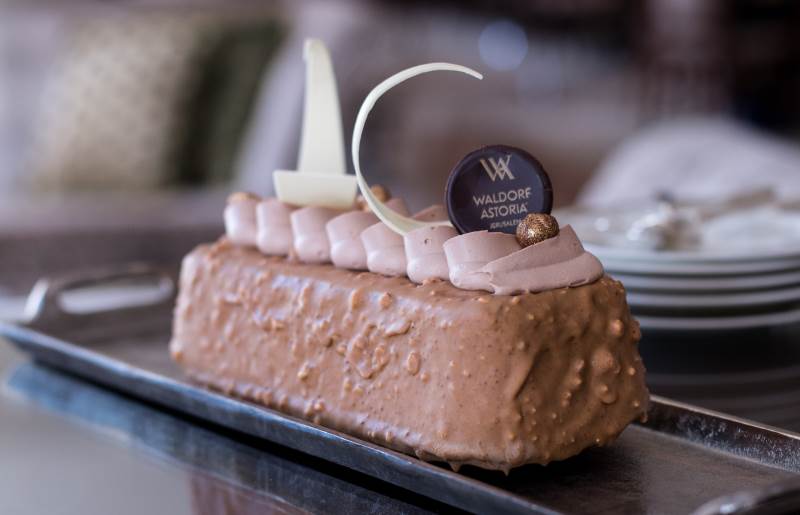 מבוססת עוגת השוקולד המפורסמת והאגדית של בוטיק השוקולד הצרפתי, 'La Maison du Chocolat'. בתמונה: העוגה | צילום: אתי נמיר